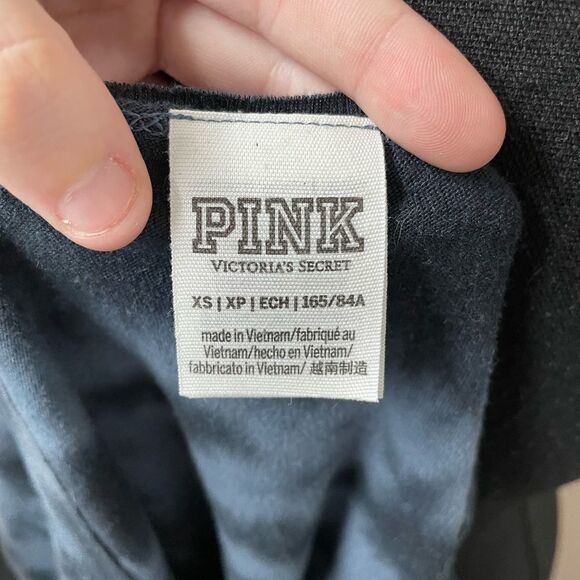 PINK Victoria’s Secret Navy Tie Dye Tee - Picture 5 of 5